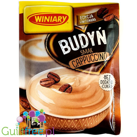Winiary sugar free cappuccino pudding without sweeteners