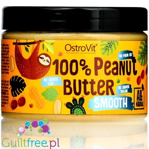 OstroVit NutVit smooth peanut butter 100% nuts 