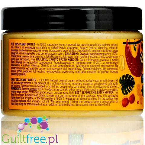 OstroVit NutVit smooth peanut butter 100% nuts 