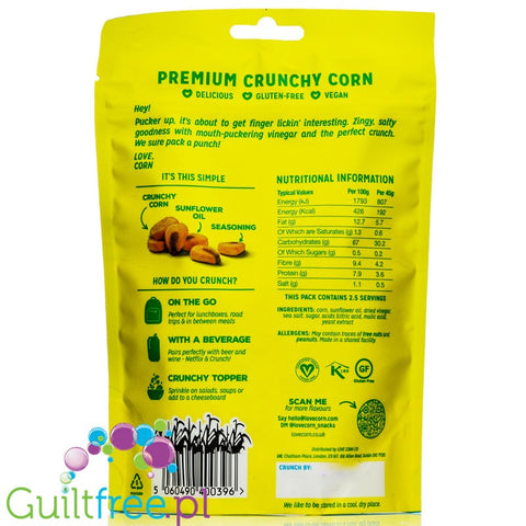 LOVE CORN Cheese & Onion Premium Crunchy Corn 45g