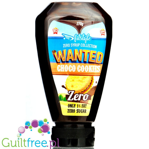 FitStyle Wanted Syrup Zero Choco Cookies