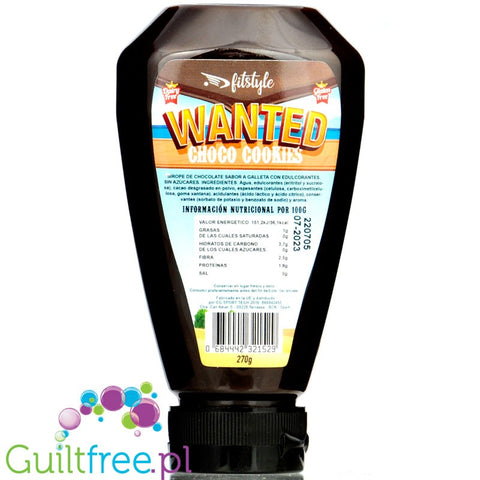 FitStyle Wanted Syrup Zero Choco Cookies