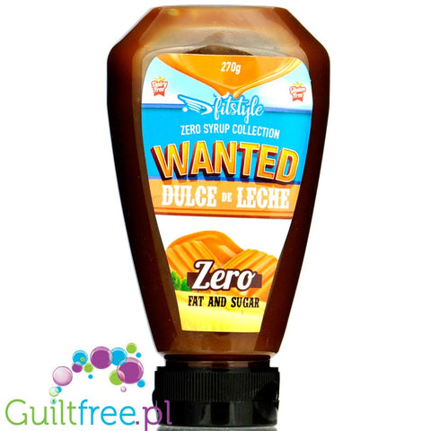 FitStyle Wanted Syrup Zero Dulce de Leche