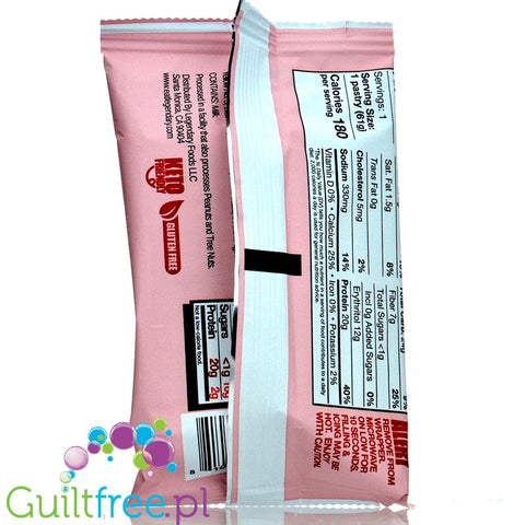 Legendary Foods Tasty Pastry Strawberry - low clorie, high protein Pop Tarts copycat