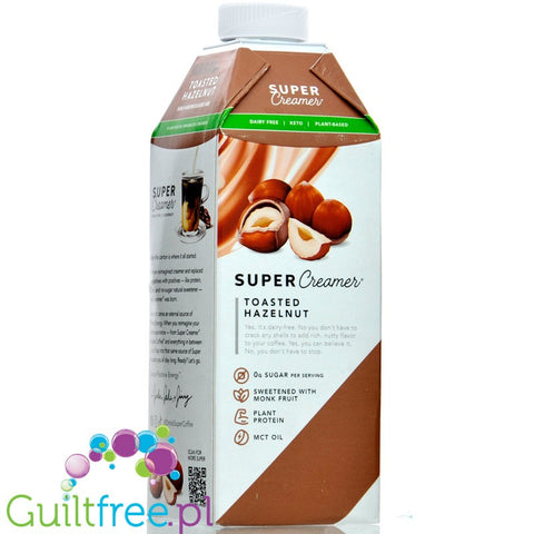 Kitu Super Creamer, Toasted Hazelnut - Plant Based 25.4 fl oz