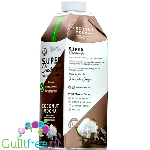 Kitu Super Creamer - 25.4 fl oz - Coconut Mocha - Plant Based