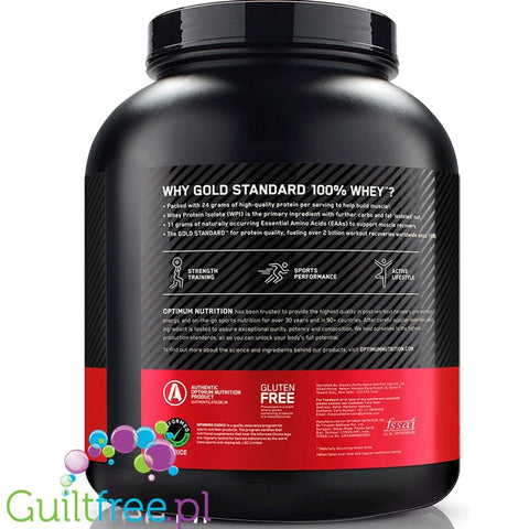 Optimum Nutrition, Whey Gold Standard 100% 5LBS Chocolate Hazelnut