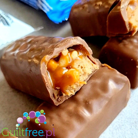 BarON Protein Nougat & Caramel - protein bar with caramel and nougat
