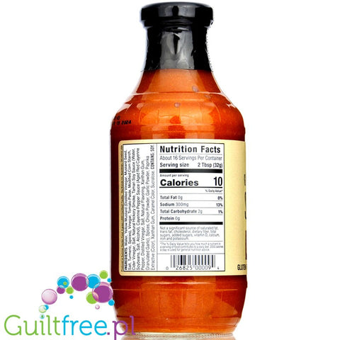 G. Hughes sugar free BBQ sauce Carolina Gold