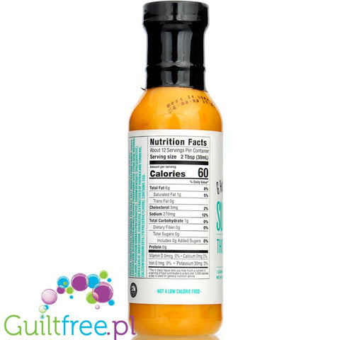 G. Hughes Smokehouse, Sugar Free Salad Dressing, Thousand Island12 fl oz
