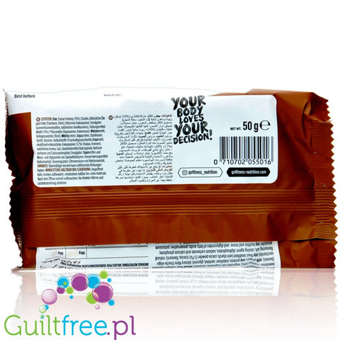 Go Fitness Protein Waffle Double Choc