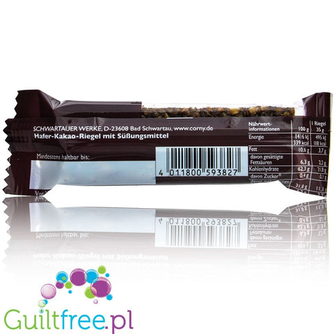 Corny Haferkraft Zero, Kakao  - 118kcal sugar free oat bar