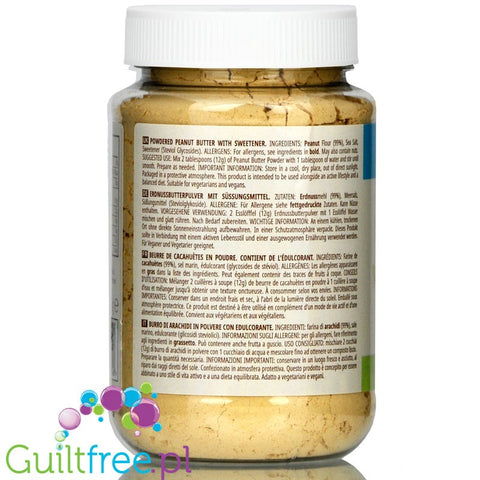 MyProtein Peanut Powder Stevia