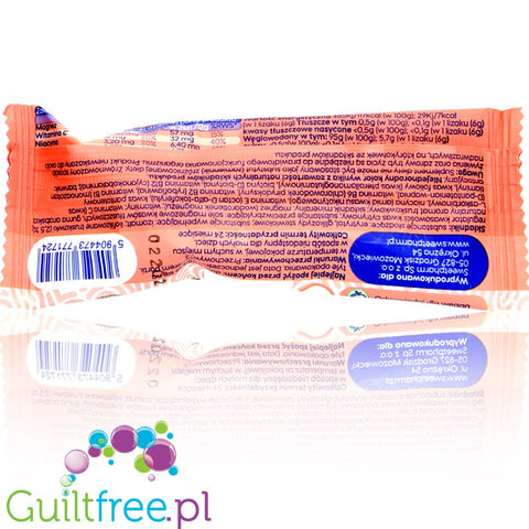 Mniam sugarfree orange lollipop with stevia and xylitol