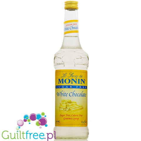 Monin Sugar Free Syrup White Chocolate 0,75L USA