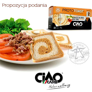 Crunchy wheat toasts with reduced energy and low carbohydrate content