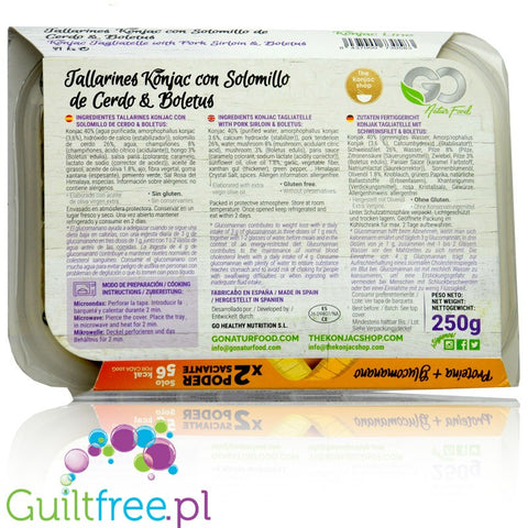 Konjac Shop Konjac noodles with beef tenderloin and boletus_200g