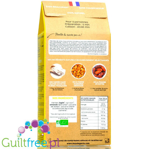 Max De Génie Organic Banana Bread Naturally Gluten Free And Added Sugar Free