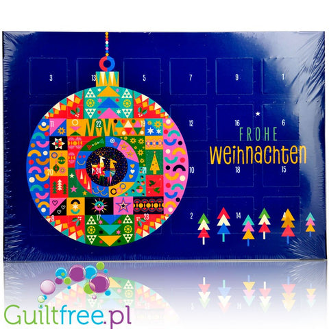 Xucker Veganer Adventskalender Edelbitter-Schokolade mit Xylit