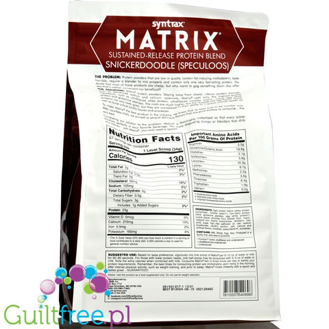 Syntrax Matrix 5.0 Snicker Doodle 2,27kg