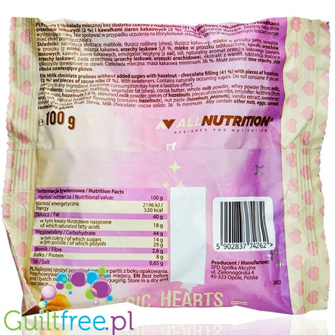 NutLOVE Magic Hearts Choco Nut Praline