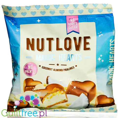 NutLOVE Magic Hearts Coconut Almond Praline