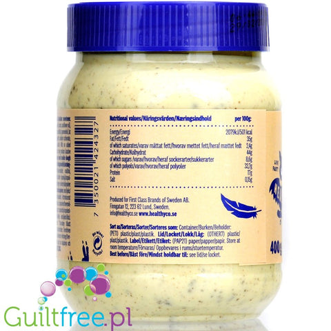 HealthyCo Proteinella White Chocolate Cookie Dough - sugar free spread, limited edition
