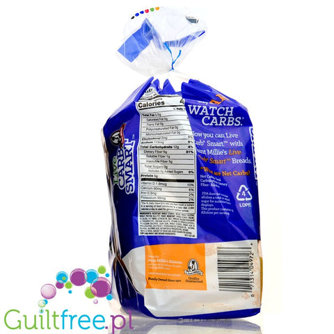 Aunt Millie's Carb Smart Bread - 14 oz / White (new formula)