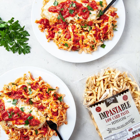 ThinSlim Foods Impastable Low Carb Pasta 8 oz / Fettuccine 