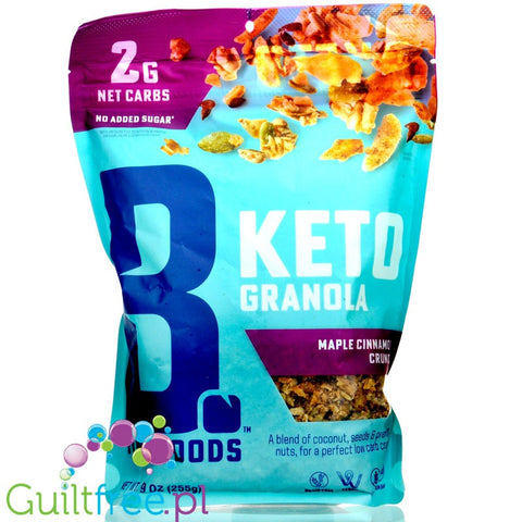 Bubba's Fine Foods Keto Granola, Maple Cinnamon Crunch