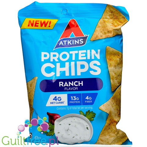 Atkins Nutritionals Protein Chips Ranch