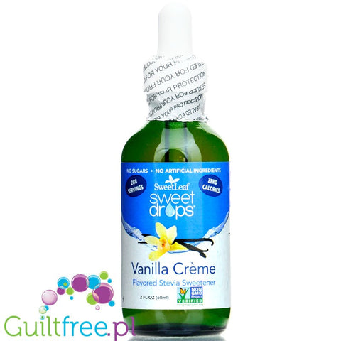 SweetLeaf Sweet Drops Stevia Sweetener, Vanilla Creme
