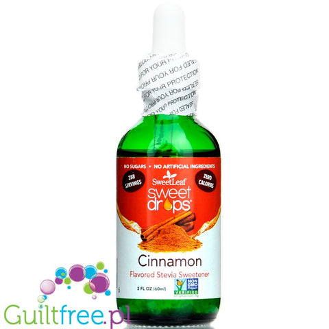 SweetLeaf Sweet Drops Stevia Sweetener, Cinnamon