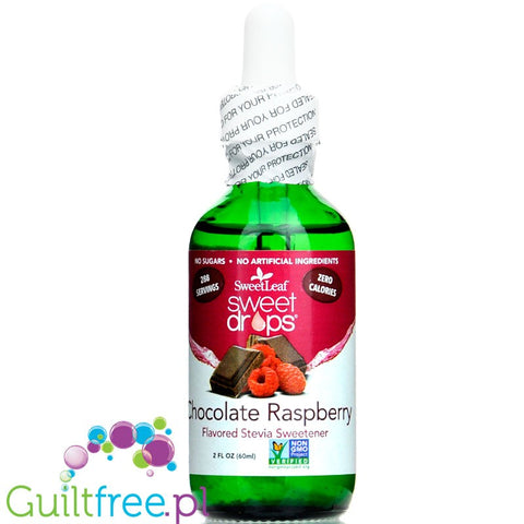 SweetLeaf Sweet Drops Stevia Sweetener, Chocolate Raspberry 