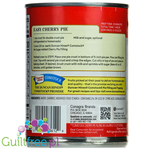 Duncan Hines Cherry Pie Filling