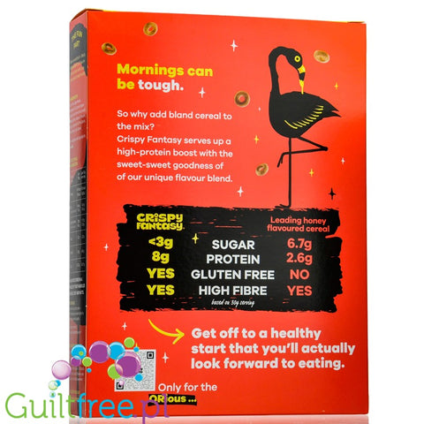 Crispy Fantasy Protein Frühstücks Cerealien Honig