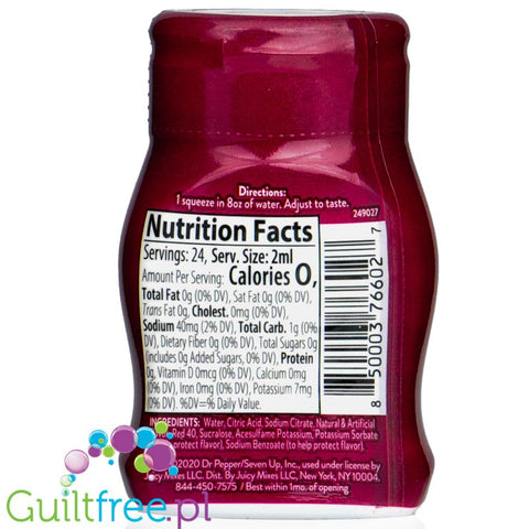 Crush Liquid Water Enhancer Strawberry 1.62fl.oz (48ml)