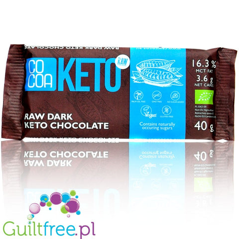Ketolate handcrafted dark chocolate without lecithin