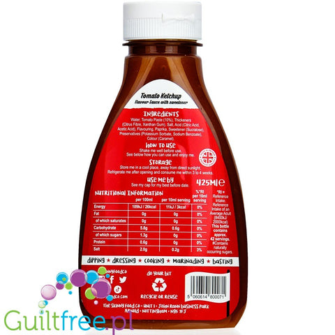 Skinny Food Tomato Ketchup fat & calorie free
