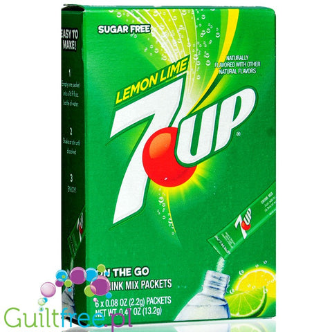 7up On To Go Lemon Lime Drink Mix 0.48oz (13.2g)