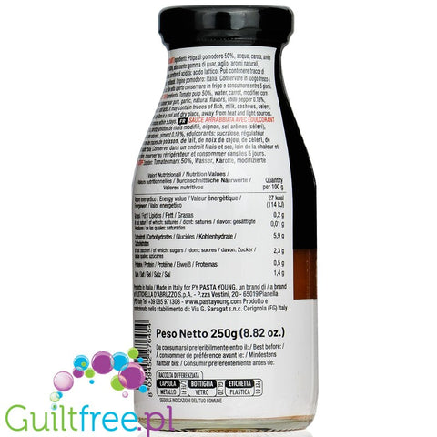 PastaYoung Fit Sauce Tomato Arrabbiata