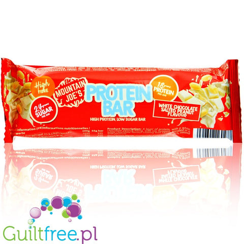 Mountain Joe's Protein Bar  White Chocolate Salted Peanut