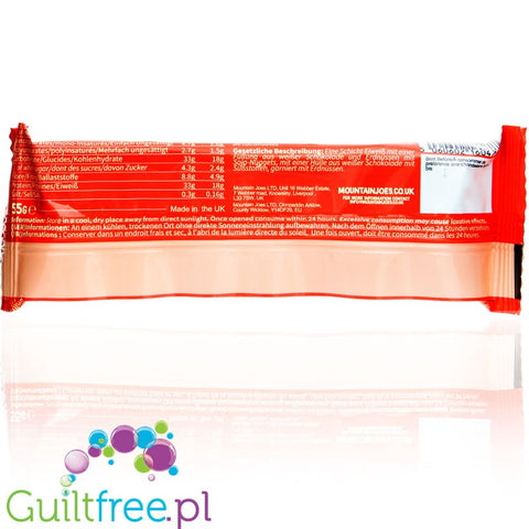 Mountain Joe's Protein Bar  White Chocolate Salted Peanut