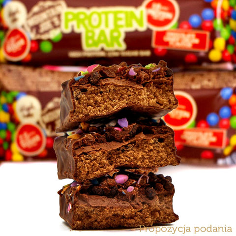 Mountain Joe's Protein Bar Chocolate Candy Cream