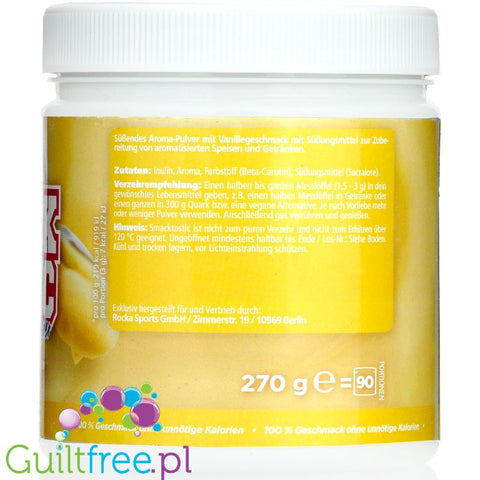 Rocka Nutrition Smacktastic Vanilla Cream 15g