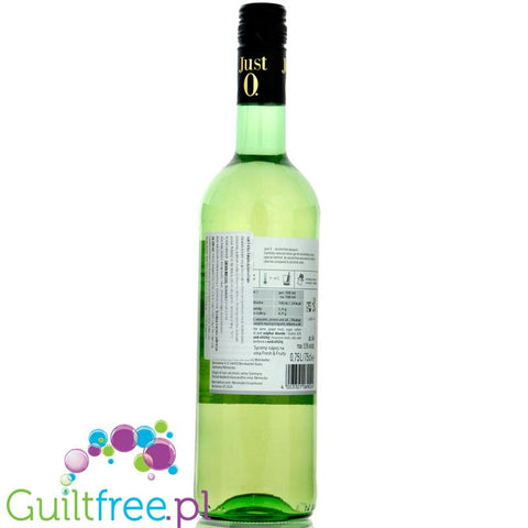 Just 0 White Wine 750ml - alcohol free semi sweet white wine 24kcal