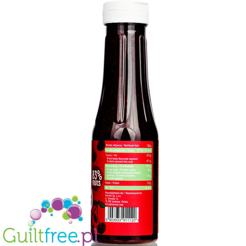 OstroVit Jelly Squeeze, low calorie thick fruit topping, Strawberry