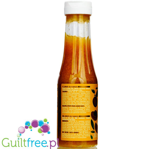 OstroVit Jelly Squeeze, low calorie thick fruit topping, Apricot