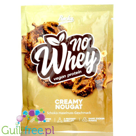 Rocka Nutrition NO WHEY Vegan Protein Creamy Nougat, sachet