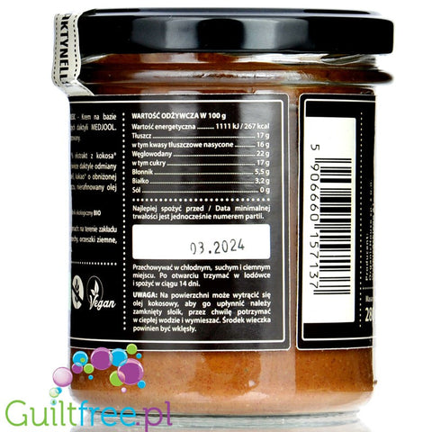 Organic House Dactinella Classic - classic date-coconut cream without added sugar, vegan & organic